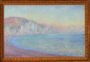 Claude.Monet.Falaises...Pourville.soleil.levant.1897.olio.su.tela.cm.66.x.101.1