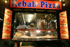 kebab-pizzeria d'asporto