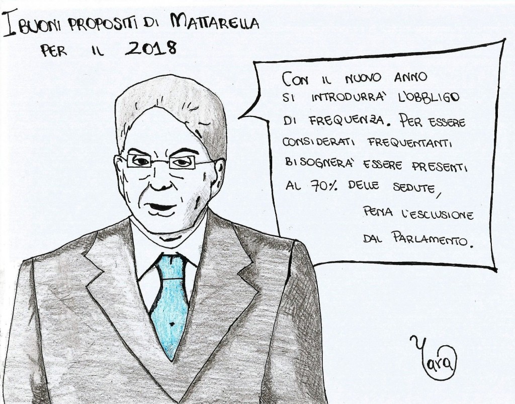 Vignetta Mattarella