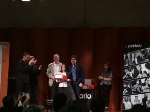 La vincitrice del premio 'Giovani Promesse'