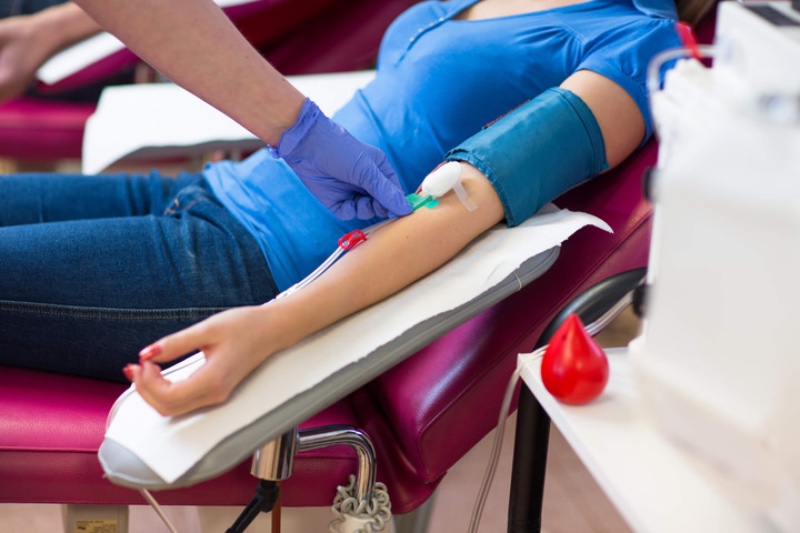 la donazione del sangue