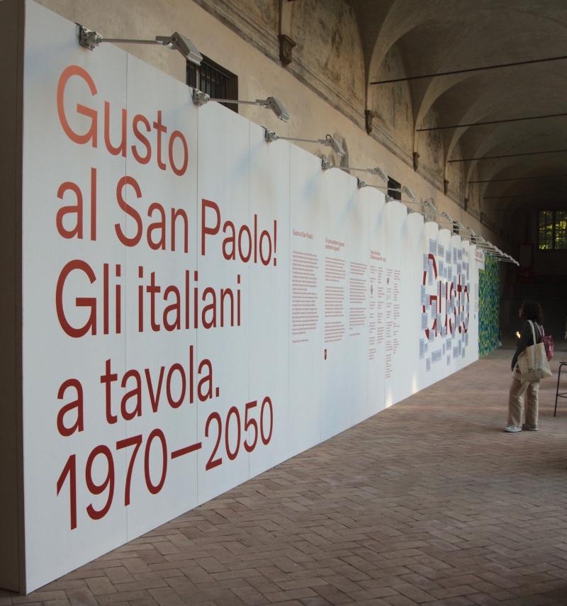 GUSTO Al San Paolo Gli italiani a tavola. 1970-2050